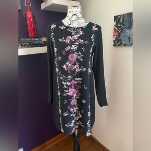 7 for $30 Xhilaration Long Sleeve Floral Print Dress